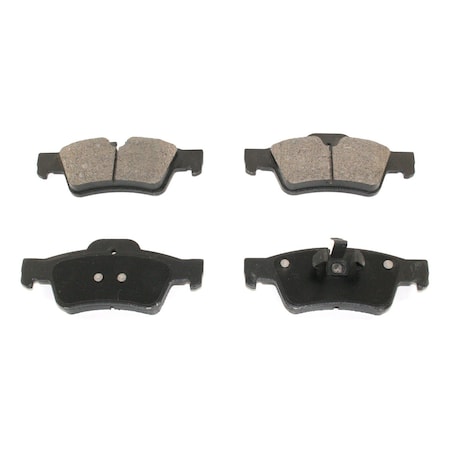 Pronto Dura Premium Brake Pads Rear, Bp1122Ms BP1122MS